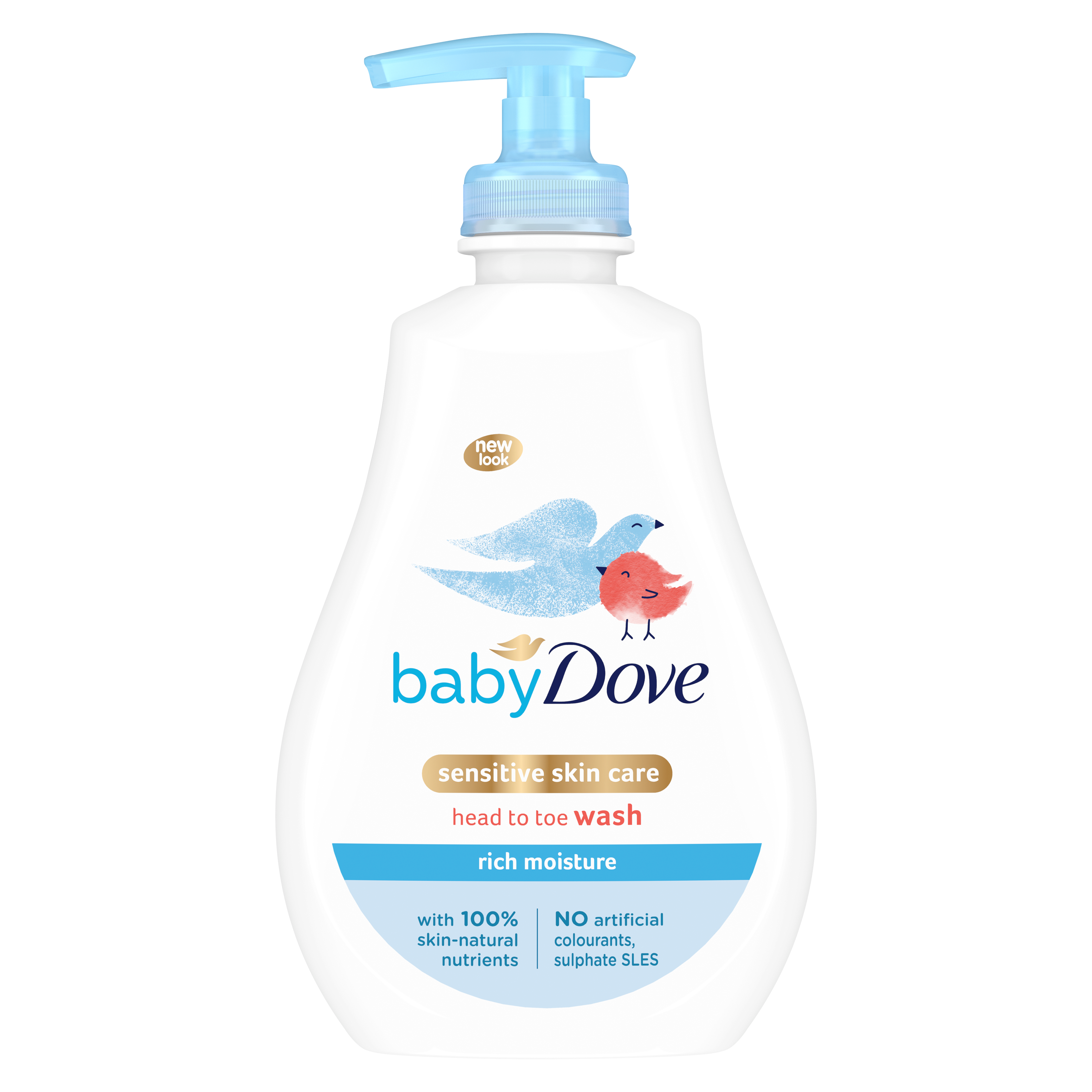 Dove Baby Wash Rich Moisture 400ml